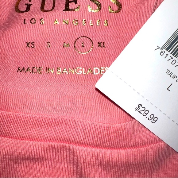 New NWT Guess Cotton T-Shirt - Picture 3 of 7